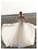 Sweetheart Neck Beaded Lace Tulle Structured Wedding Dress Sweetheart Neck Beaded Lace Tulle Structured Wedding Dress